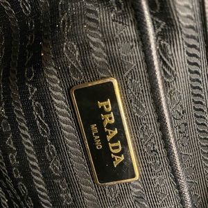 Authentic Prada Nylon Tote Bag